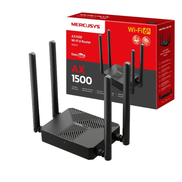 Router Mercusys Mr62x Wifi 6 Ax1500