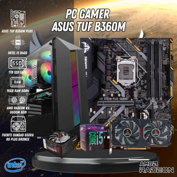 PC Gamer Asus TUF B360M