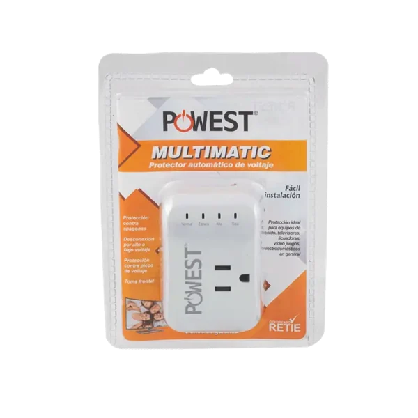 Protector de voltaje powest Multimatic