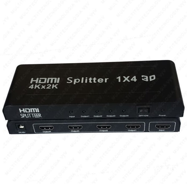 SPLITTER ACTIVO HDMI A 4 HDMI